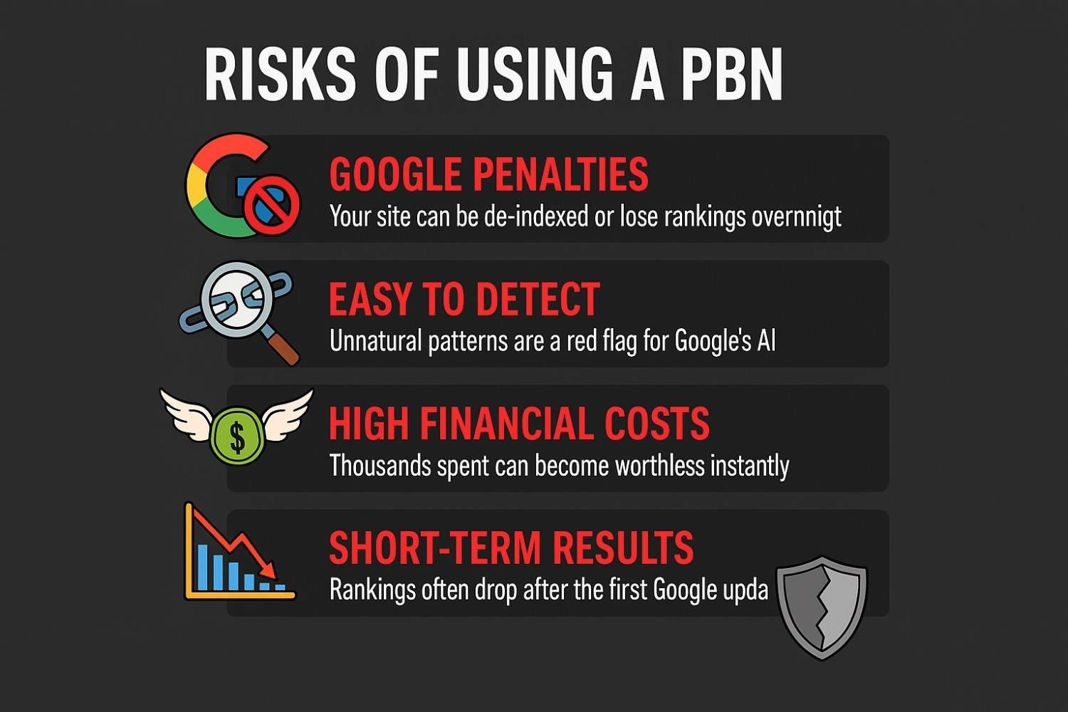 Risks of Using a PBN
