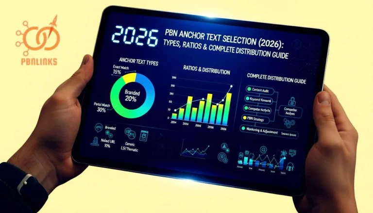 PBN Anchor Text Selection Complete Guide 2026