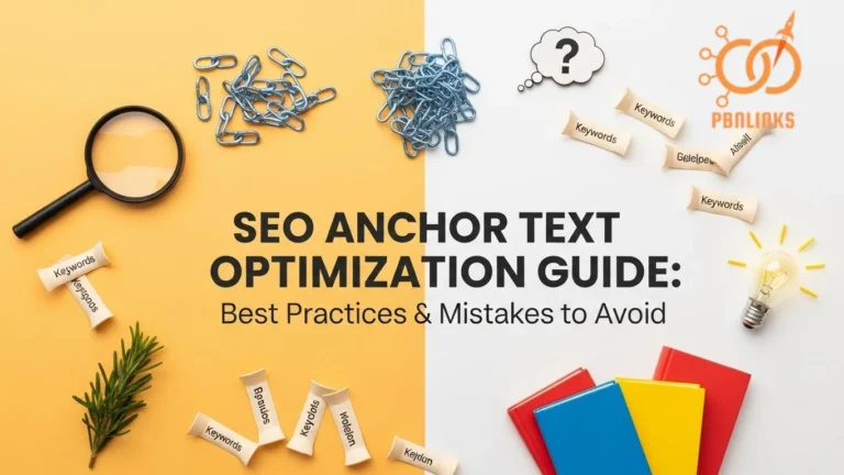 SEO Anchor Text Optimization Complete Guide