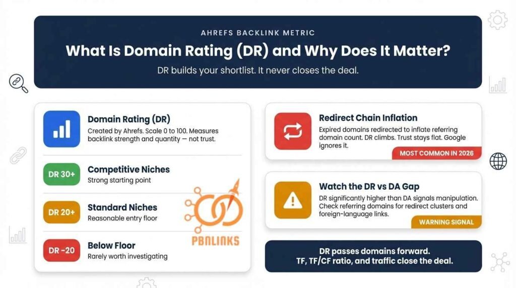 What Is Domain Rating DR PBN Evaluation