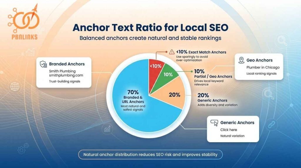 anchor text ratio local seo