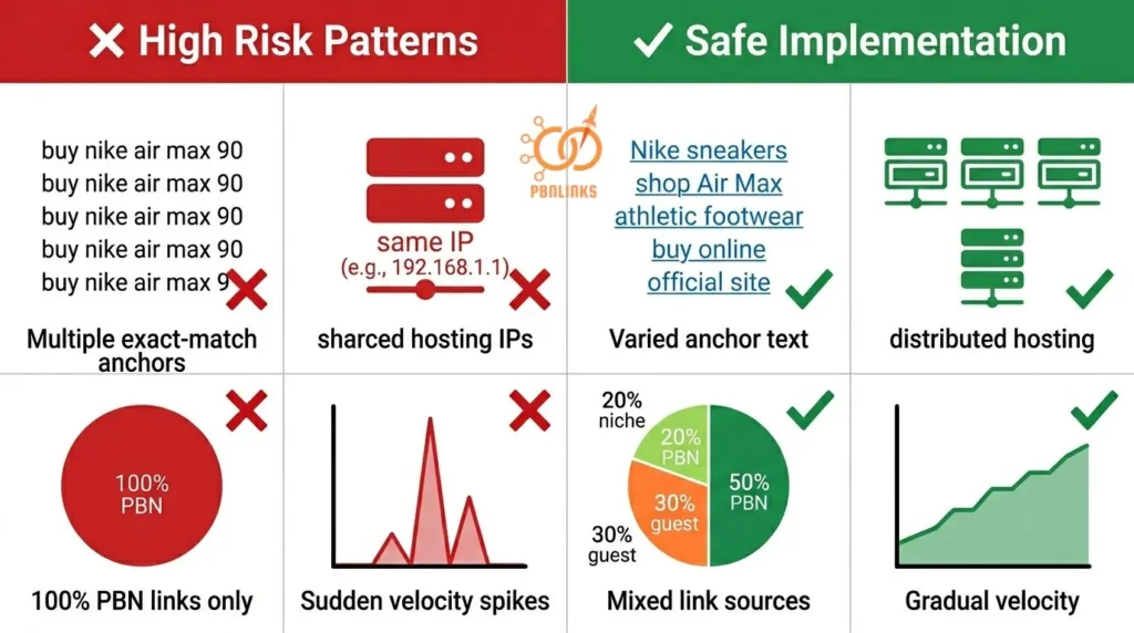 avoiding ecommerce pbn penalties safety