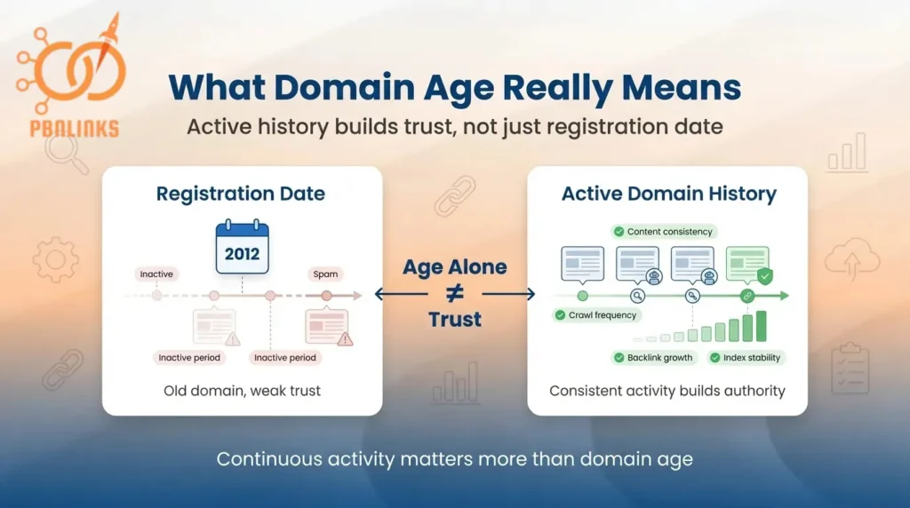 Domain Age explained