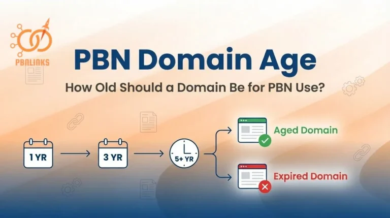 PBN Domain Age Guide Explaining How Old a Domain Should Be