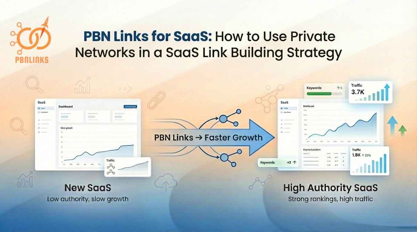 PBN Links for SaaS Guide Explaining Private Network Link Building Strategy