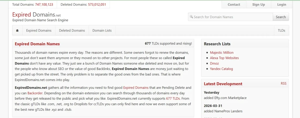 ExpiredDomains.net