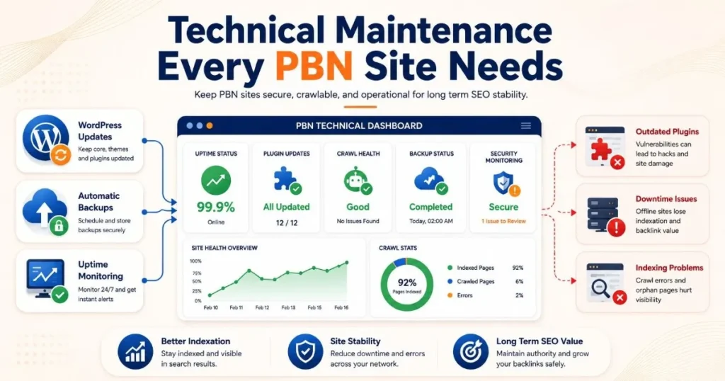 Technical Maintenance Every PBN Site Needs
