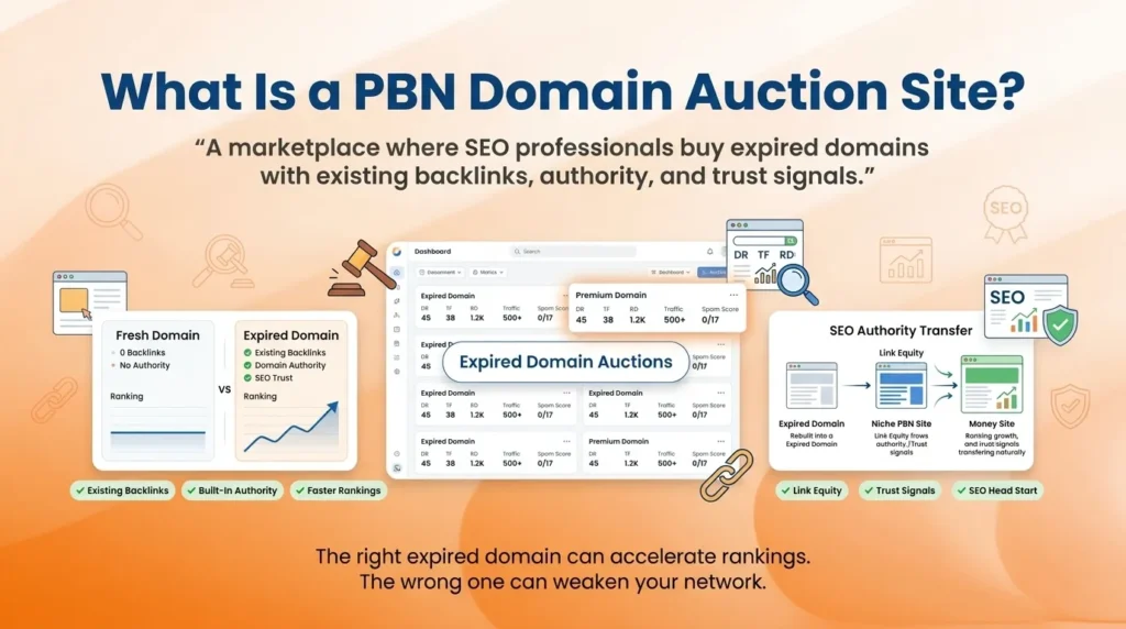 What Is a PBN Domain Auction Site