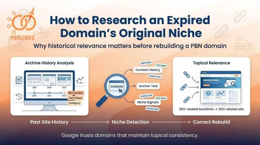 expired domain niche research