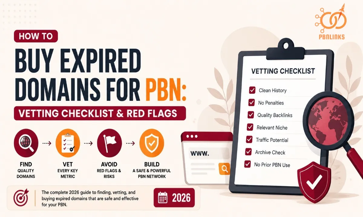 Expired Domain Vetting Guide for Buying PBN Domains in 2026