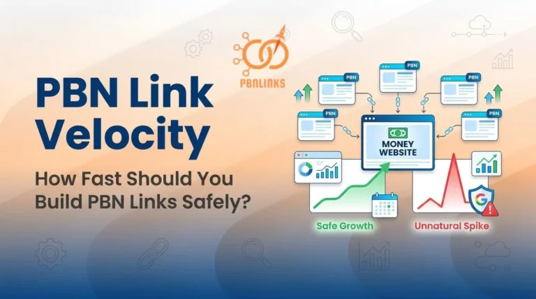 PBN Link Velocity Guide Explaining Safe Backlink Growth Speed