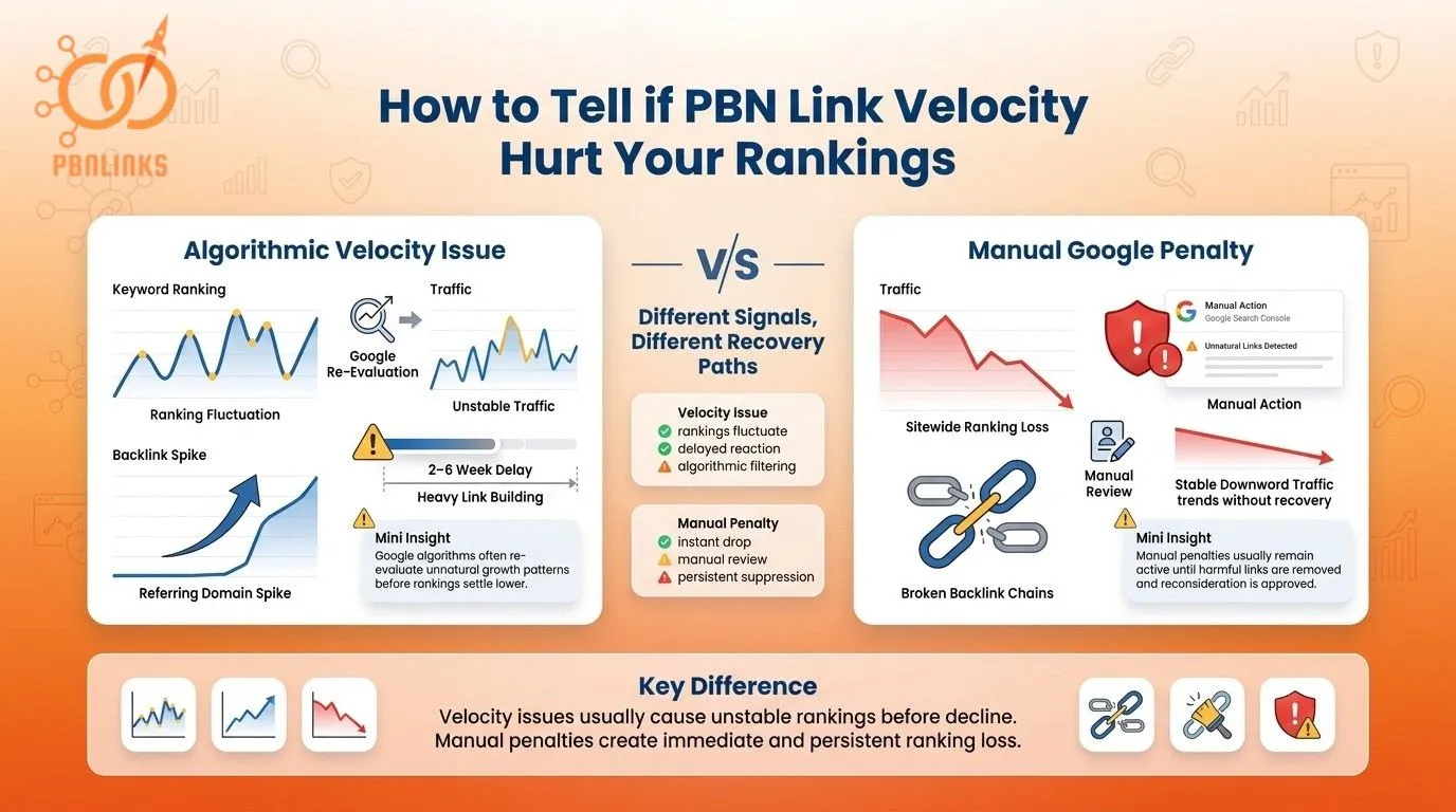 velocity issue vs manual penalty