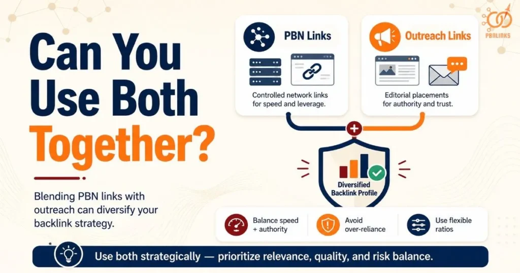 Can We Use Both pbn links and outreach Together