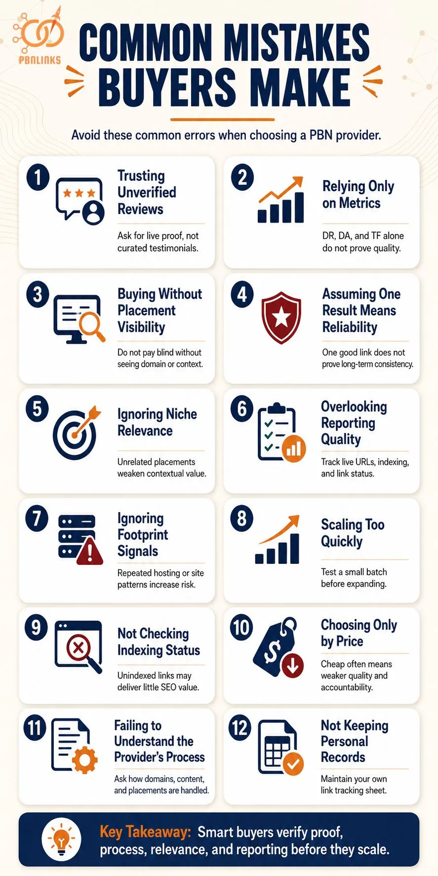 Common Mistakes Buyers Make infographic