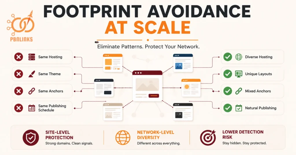 Footprint Avoidance at Scale