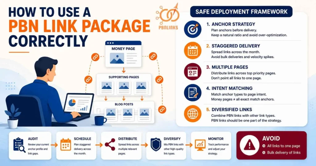 How to Use a PBN Link Package Correctly