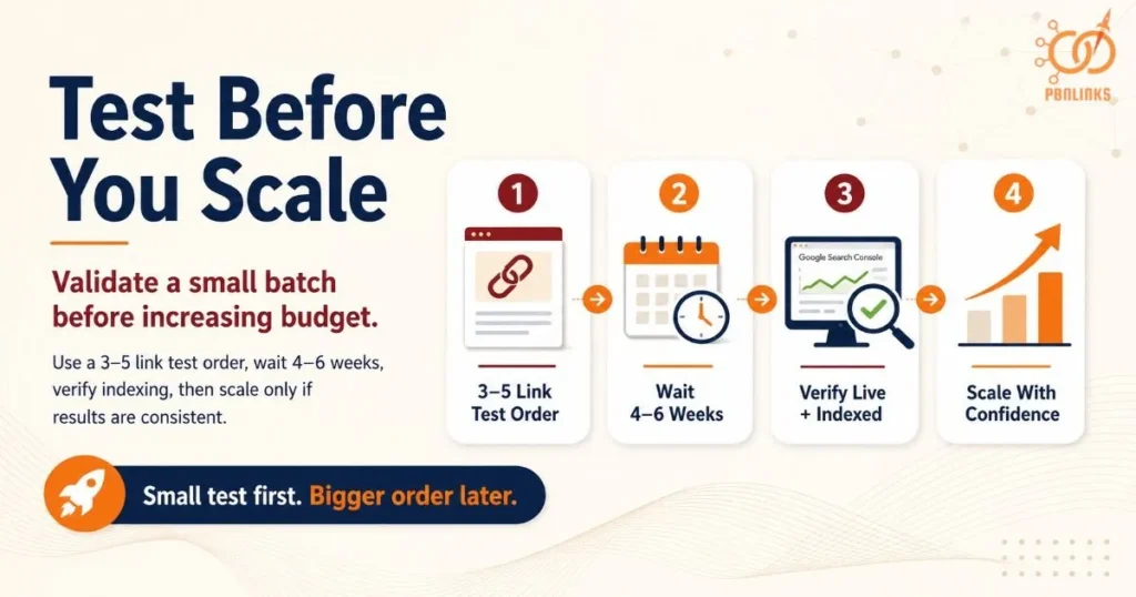 Test Before You Scale