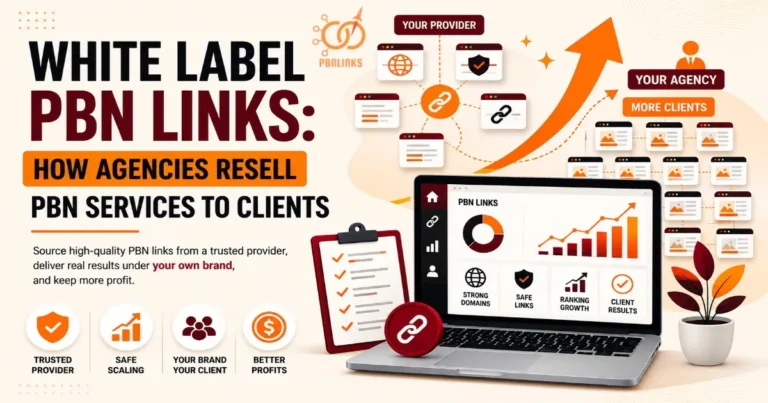 White Label PBN Links Guide Explaining How Agencies Resell PBN Services