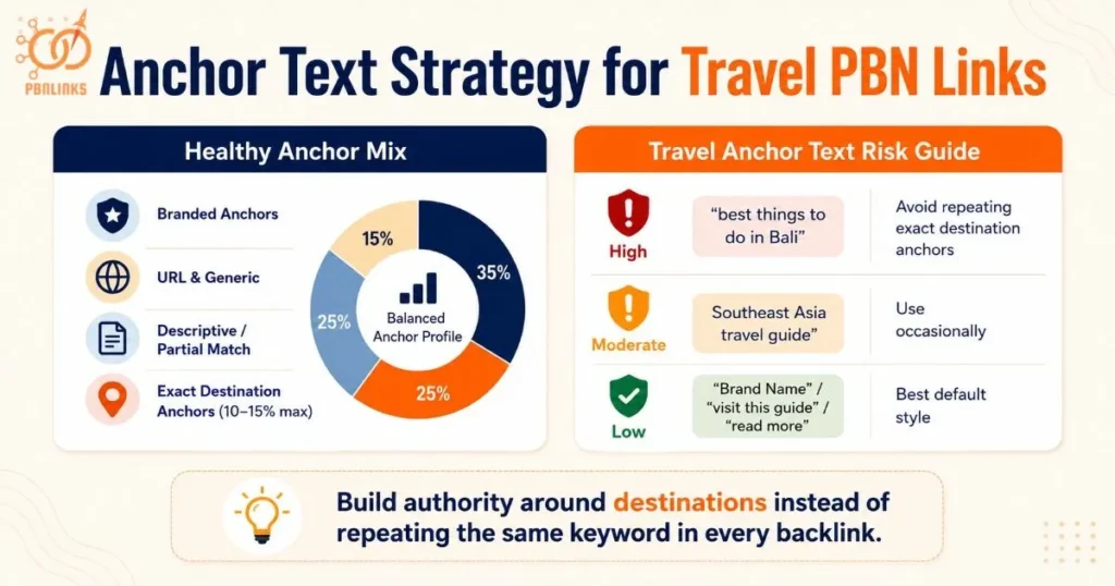 Anchor Text Strategy for Travel PBN Links