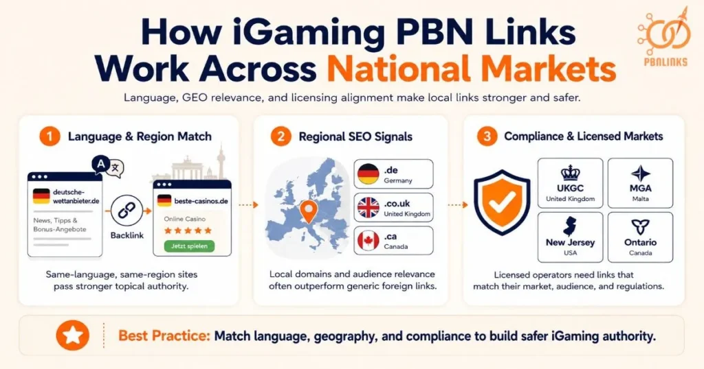 How iGaming PBN Links Work Differently Across National Markets