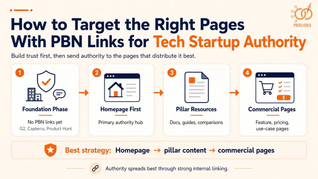 How to Target the Right Pages With PBN Links for Tech Startup Authority