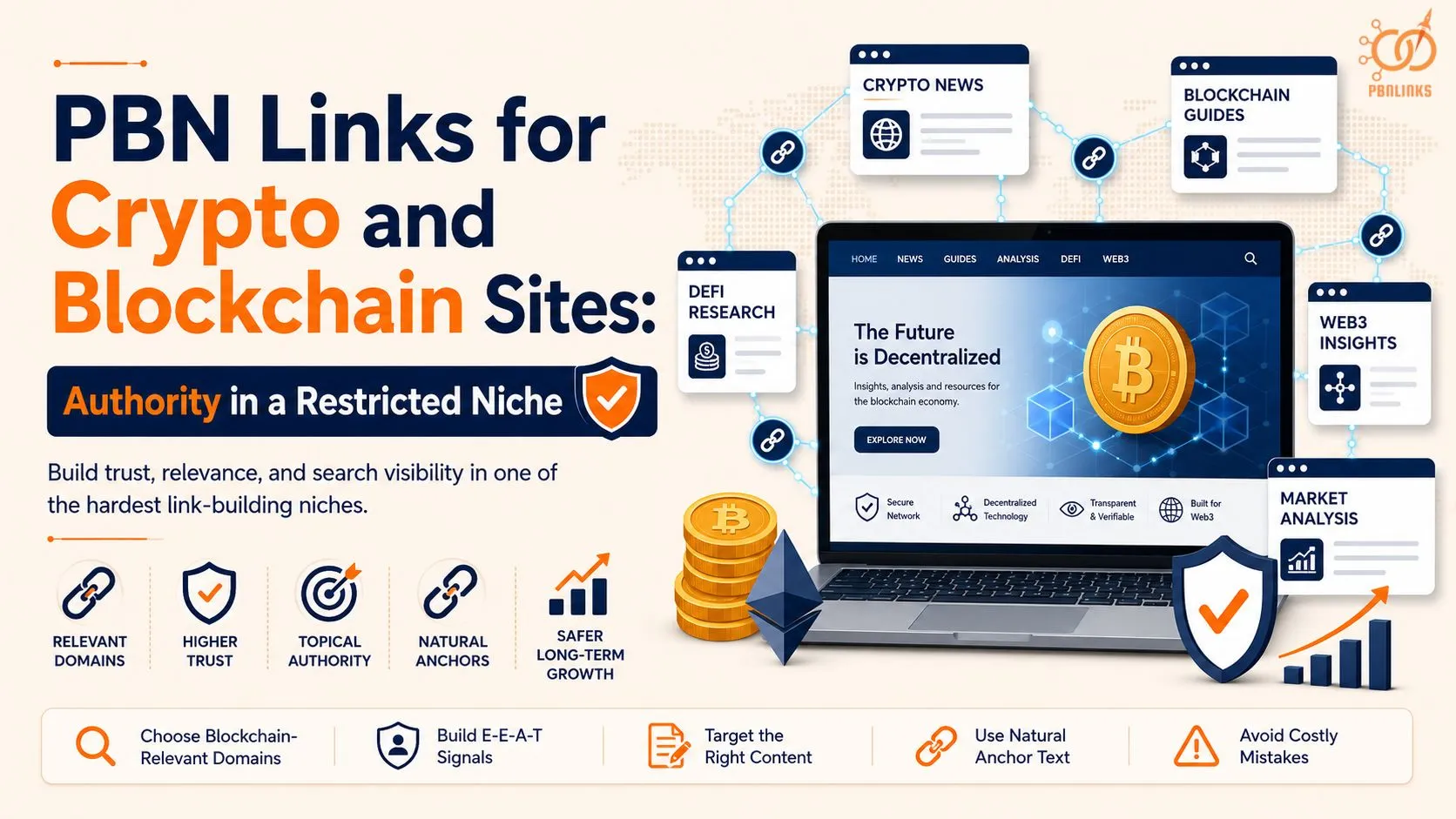 PBN Links for Crypto and Blockchain Sites Guide for Authority Building