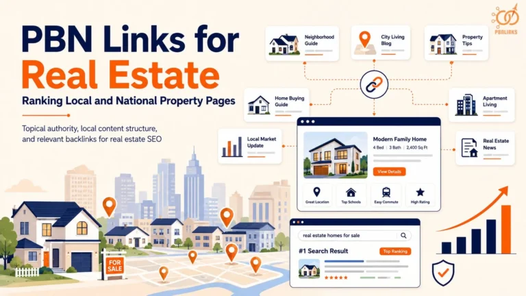 PBN Links for Real Estate Guide for Ranking Local and National Property Pages