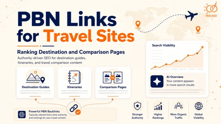 PBN Links for Travel Sites Guide for Ranking Destination and Comparison Pages