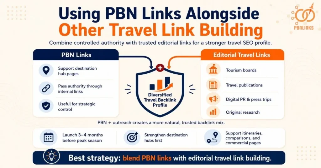 Using PBN Links Alongside Other Travel Link Building