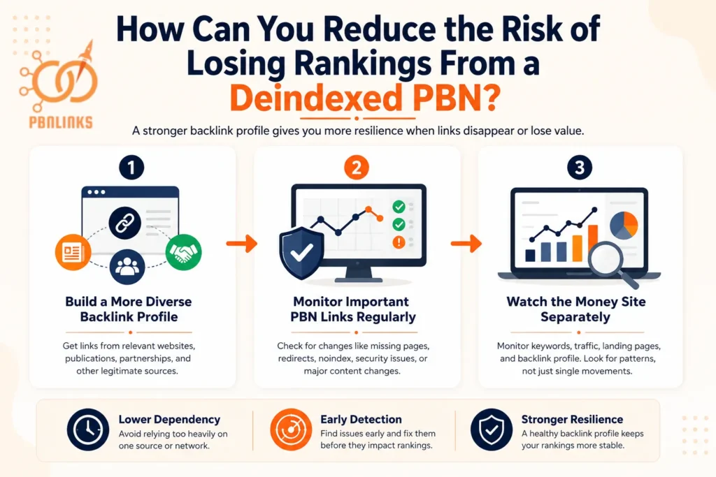 How Can You Reduce the Risk of Losing Rankings From a Deindexed PBN