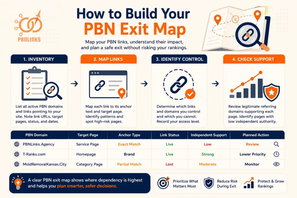 How Do You Build a PBN Exit Map
