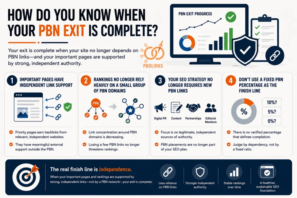 How Do You Know When Your PBN Exit Is Complete