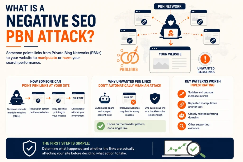 What Is a Negative SEO PBN Attack