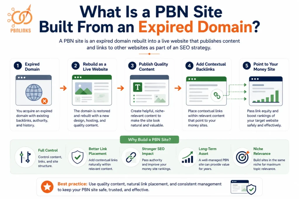 What Is a PBN Site Built From an Expired Domain