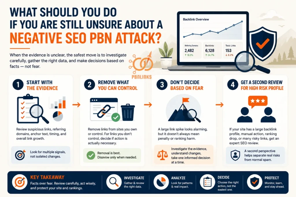 What Should You Do If You Are Still Unsure About a Negative SEO PBN Attack