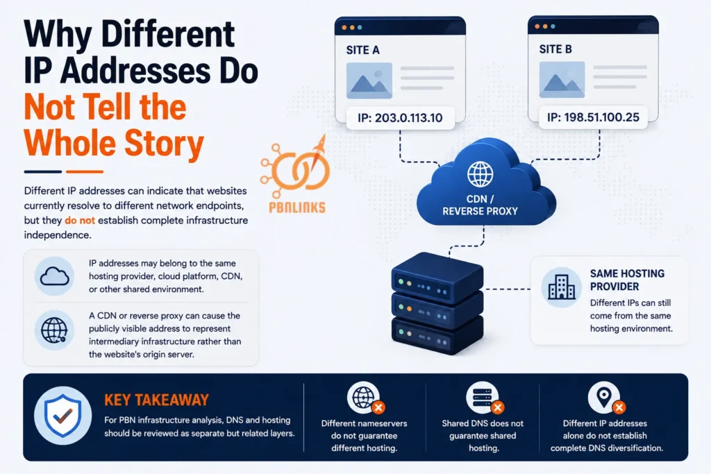 Why Different IP Addresses Do Not Tell the Whole Story