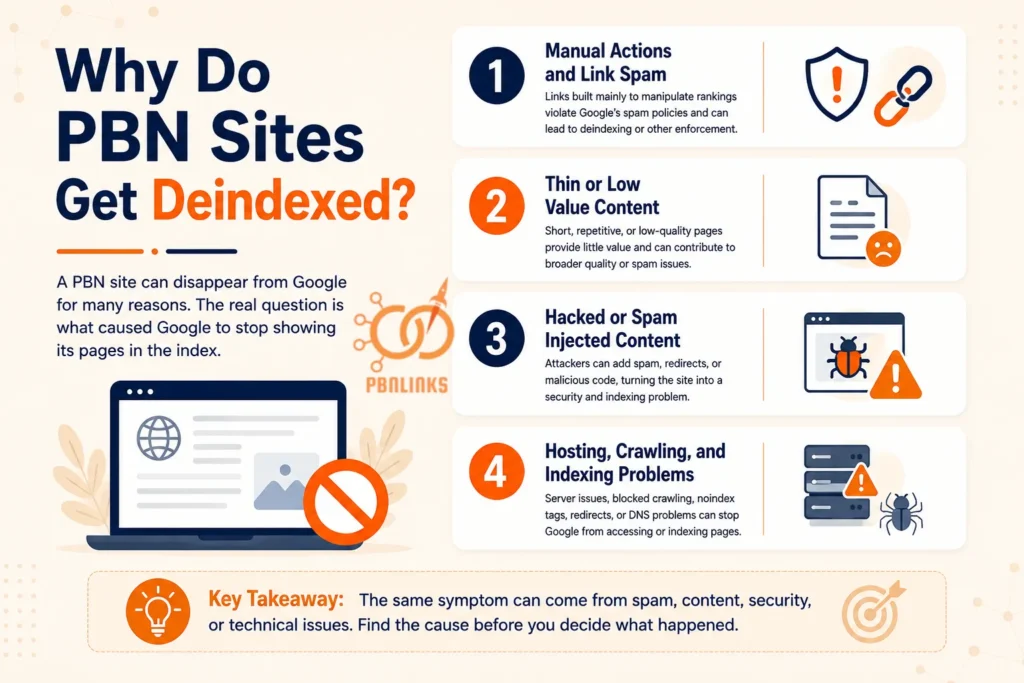 Why Do PBN Sites Get Deindexed