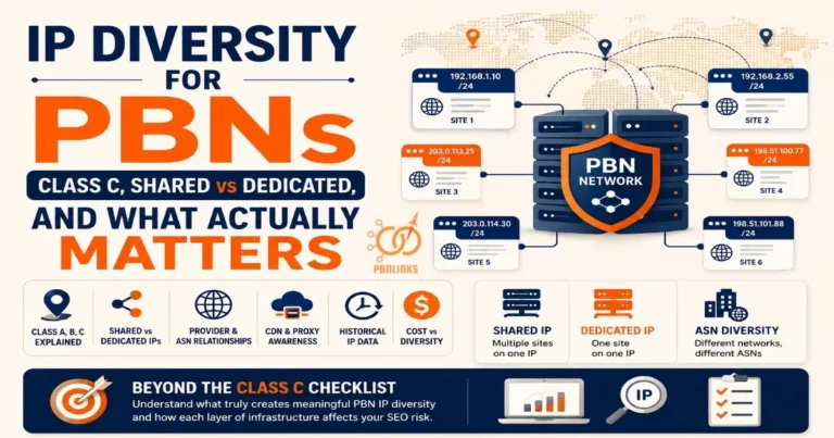 PBN IP Diversity Guide Comparing Class C Shared and Dedicated IPs