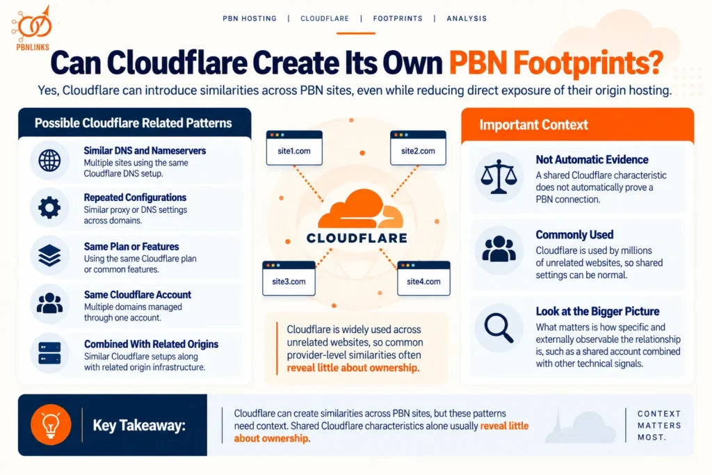 Can Cloudflare Create Its Own PBN Footprints