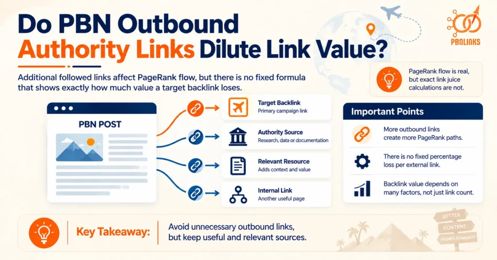 Do PBN Outbound Authority Links Dilute Link Value