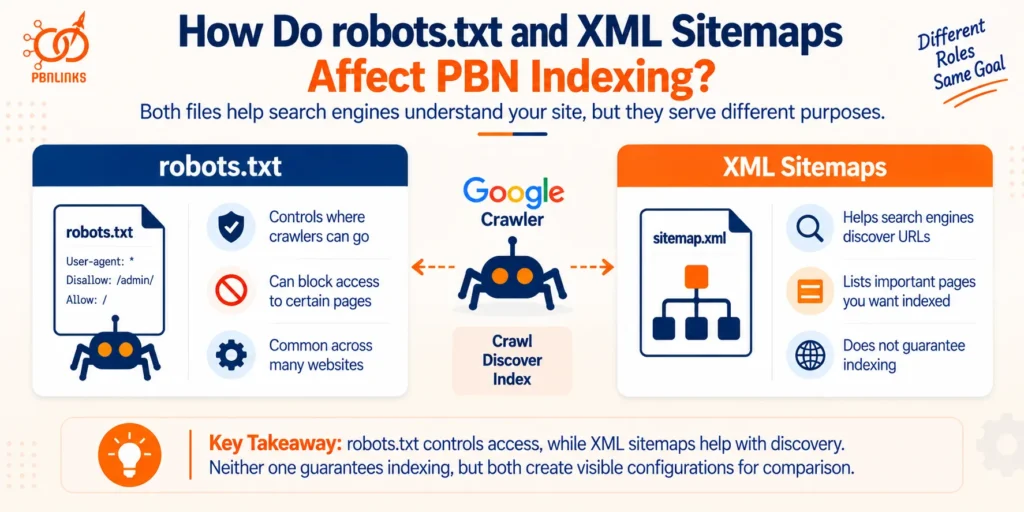 How Do robots.txt and XML Sitemaps Affect PBN Indexing