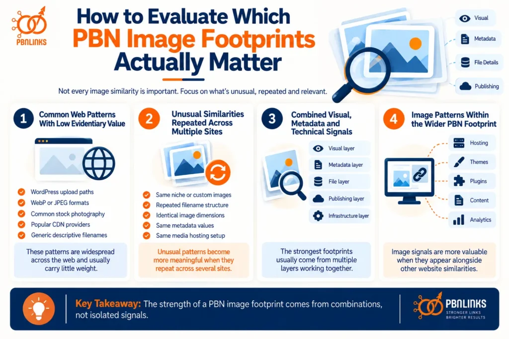 How to Evaluate Which PBN Image Footprints Actually Matter