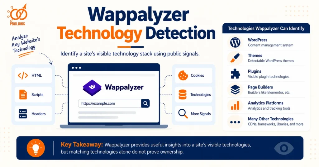 Wappalyzer Technology Detection