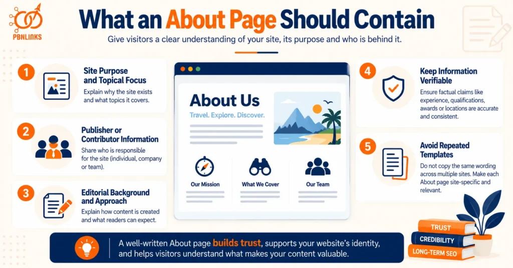 What an About Page Should Contain