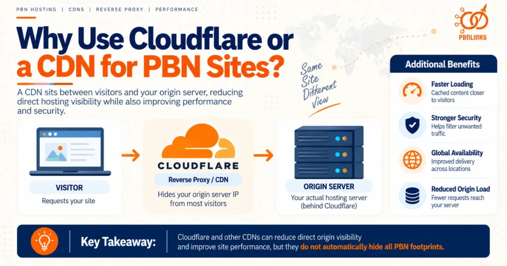 Why Use Cloudflare or a CDN for PBN Sites