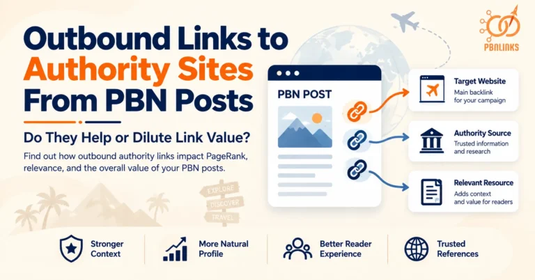 Outbound Links From PBN Posts Guide Covering Authority Sites and Link Value