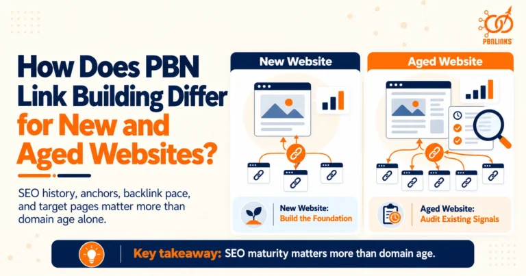 PBN Link Building Guide Comparing SEO Strategies for New and Aged Websites