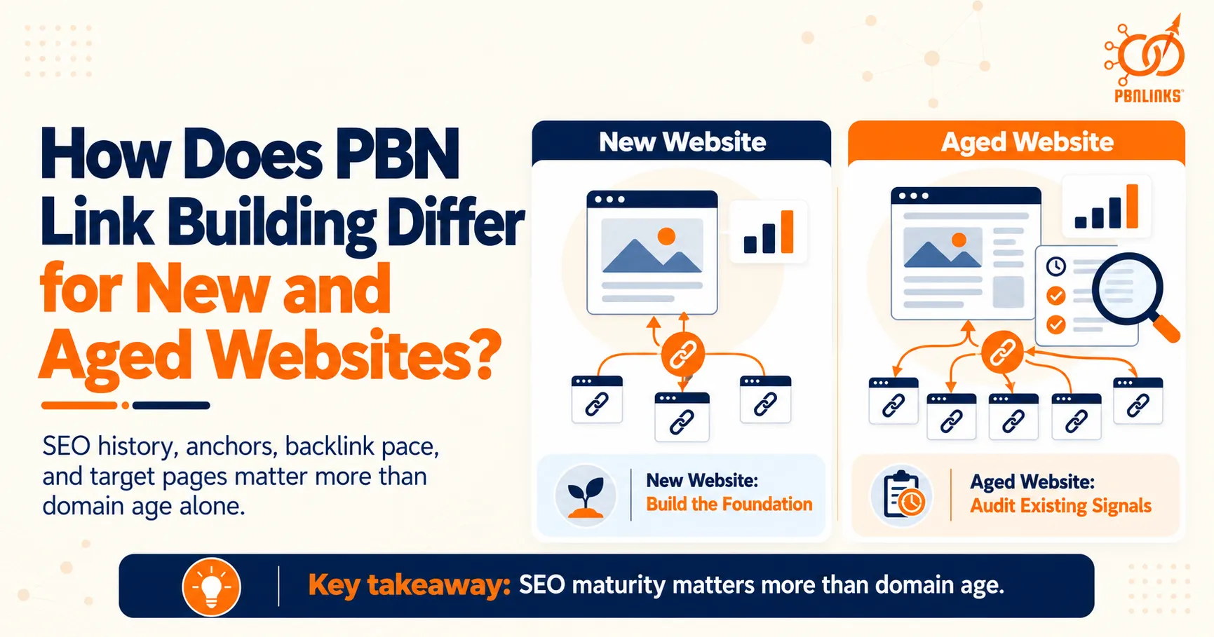 PBN Link Building Guide Comparing SEO Strategies for New and Aged Websites