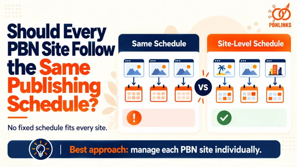 Should Every PBN Site Follow the Same Publishing Schedule blog