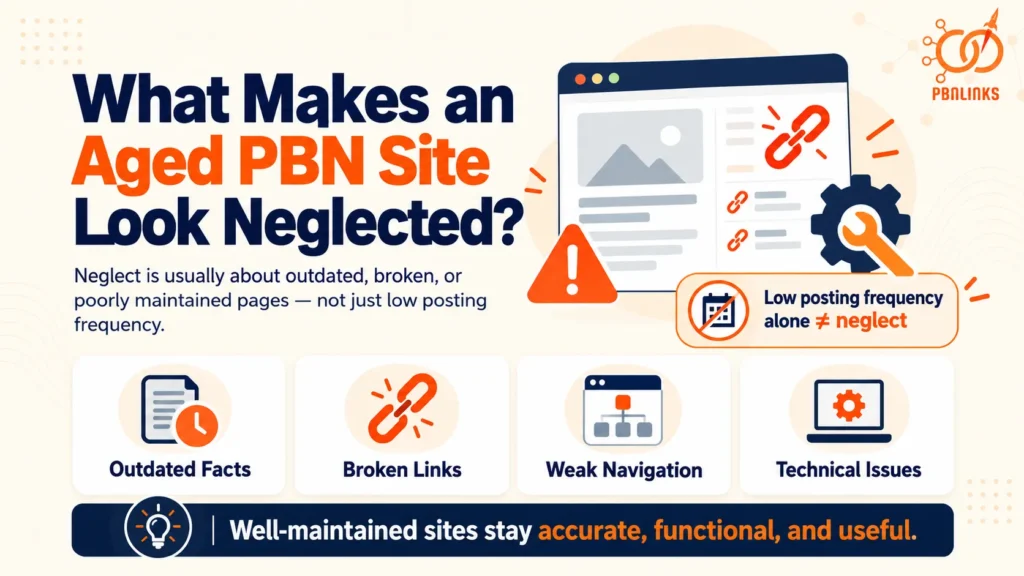 What Makes an Aged PBN Site Look Neglected blog